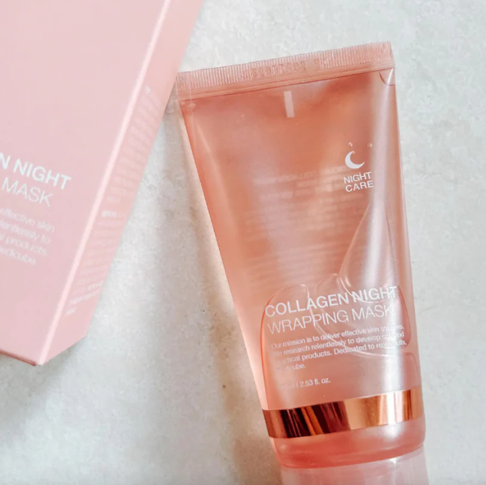 Collagen night wrapping mask