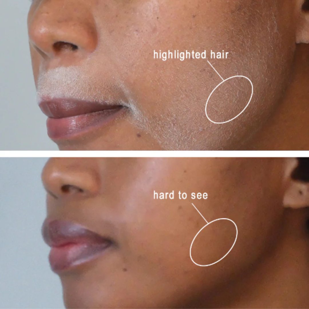 Hair Identifier Spray ( +4 dermaplaning razors )