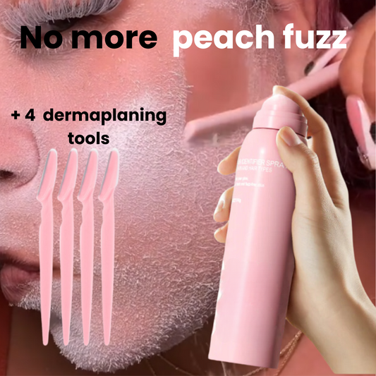 Hair Identifier Spray ( +4 dermaplaning razors )